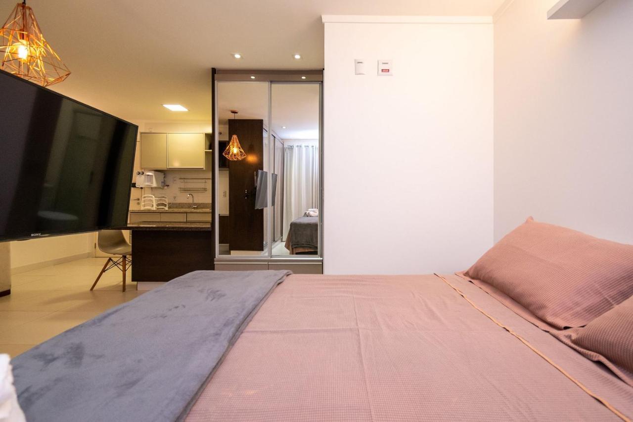 Flat No Ed Walk Bueno - Setor Bueno - Ao Lado Do Goiania Shopping - Wb2405- Andar Alto Apartamento Exterior foto