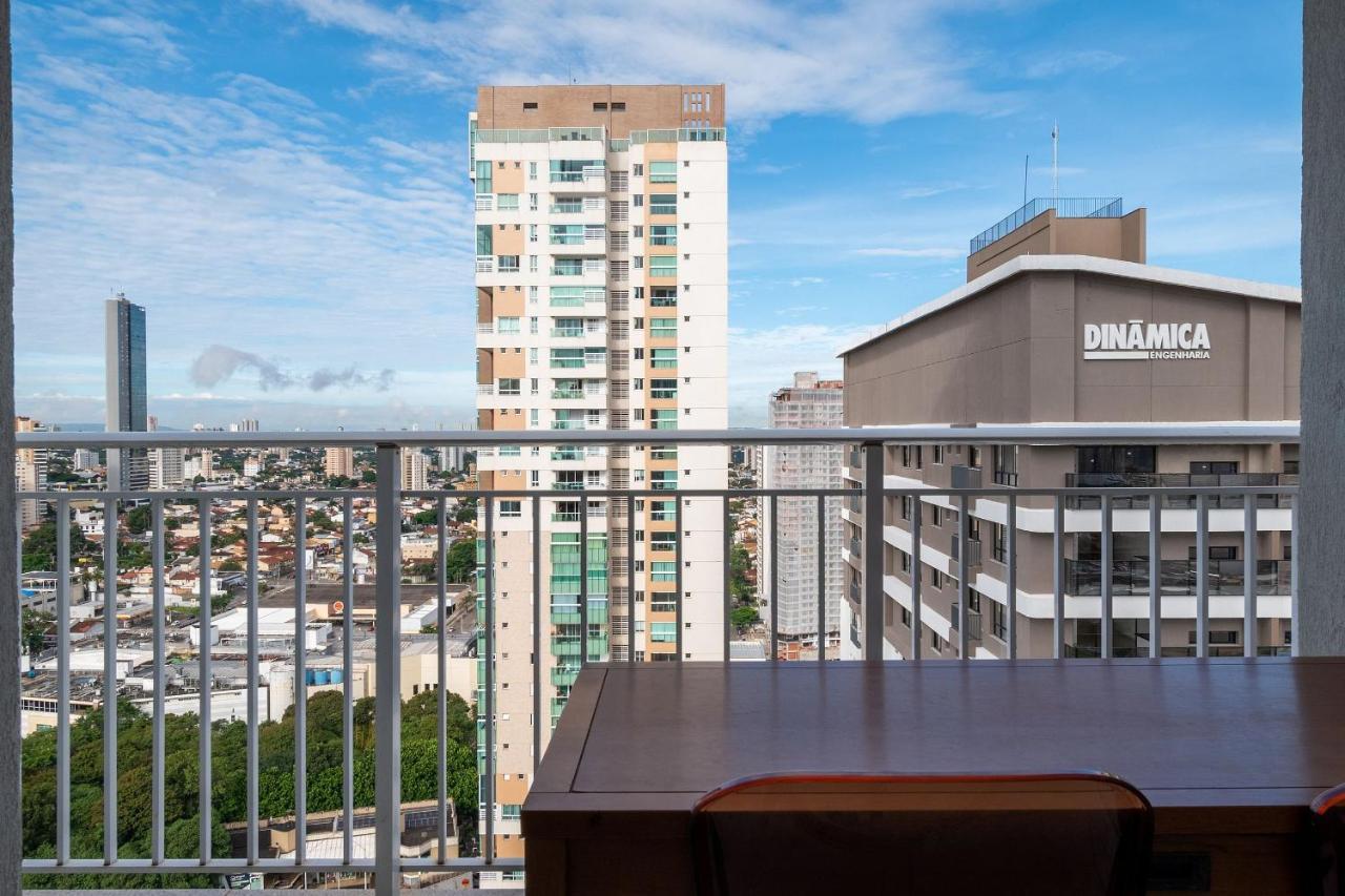 Flat No Ed Walk Bueno - Setor Bueno - Ao Lado Do Goiania Shopping - Wb2405- Andar Alto Apartamento Exterior foto